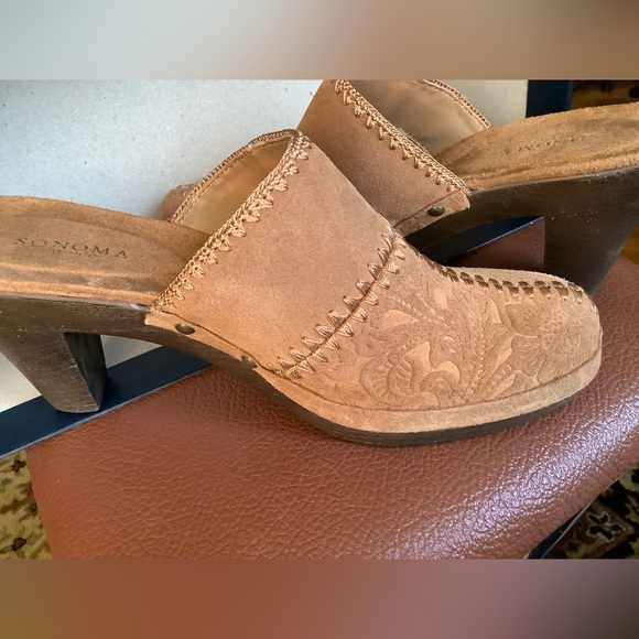 Ladies Sonoma Heeled Mules Size 6 1/2 - Picture 1 of 8